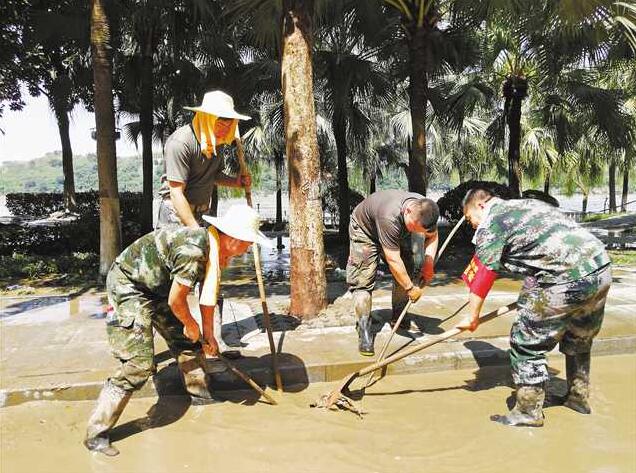 他们用辛勤的汗水赢得群众点赞 