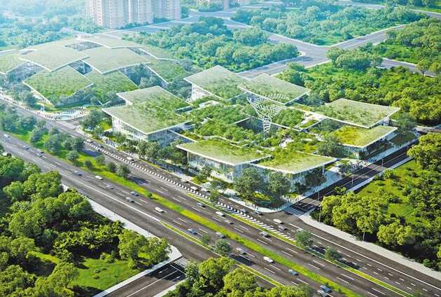 西部（重庆）科学城“云谷 CLOUD VALLEY”设计方案出炉 未来城市不会随时间变老变旧