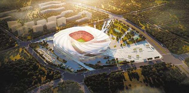 重庆龙兴足球场登上央视 将承办2023年足球亚洲杯 可容纳6万人观赛